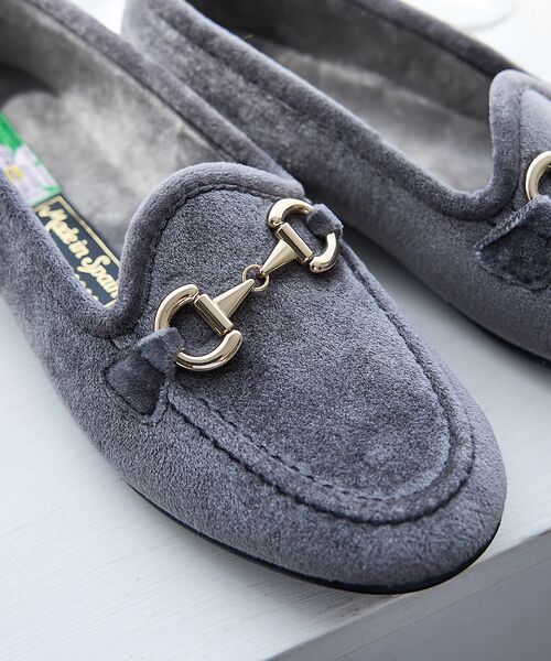 Rouge vif la cle / ルージュ・ヴィフ ラクレ シューズ | 【ALBEROLA / アルベローラ】ベロア ビットローファー / フラットシュ | 詳細17