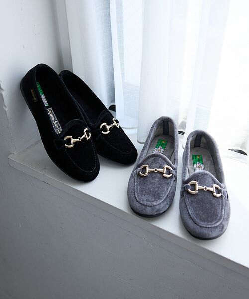 Rouge vif la cle / ルージュ・ヴィフ ラクレ シューズ | 【ALBEROLA / アルベローラ】ベロア ビットローファー / フラットシュ | 詳細18