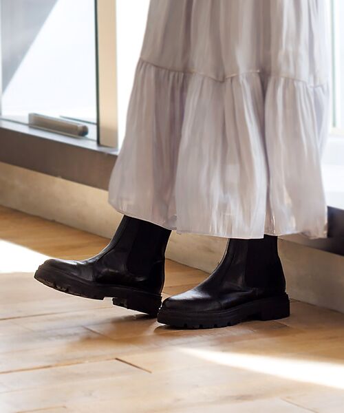 Rouge vif la cle / ルージュ・ヴィフ ラクレ ブーツ(ショート丈) | 追加2【ENESS/エネス】サイドゴアブーツ / ショートブーツ / 牛革 | 詳細14