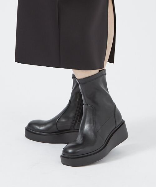 Rouge vif la cle / ルージュ・ヴィフ ラクレ ブーツ(ショート丈) | 追加【Mollini/モリーニ】厚底 ストレッチブーツ / プラットフォーム / | 詳細3