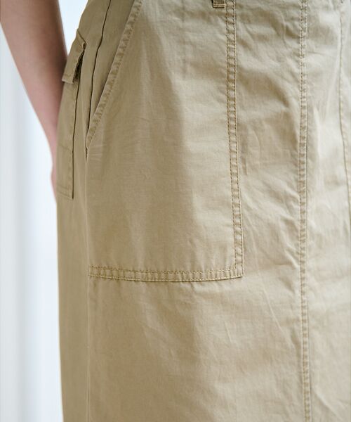 Rouge vif la cle / ルージュ・ヴィフ ラクレ ロング・マキシ丈スカート | 【MICA&DEAL/マイカアンドディール】ミリタリースカート / スリット / | 詳細4