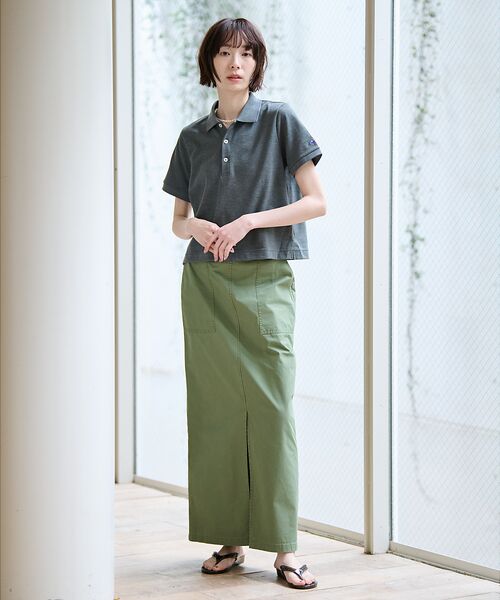 Rouge vif la cle / ルージュ・ヴィフ ラクレ ロング・マキシ丈スカート | 【MICA&DEAL/マイカアンドディール】ミリタリースカート / スリット / | 詳細23