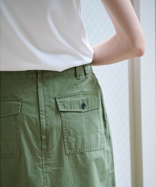 Rouge vif la cle / ルージュ・ヴィフ ラクレ ロング・マキシ丈スカート | 【MICA&DEAL/マイカアンドディール】ミリタリースカート / スリット / | 詳細14