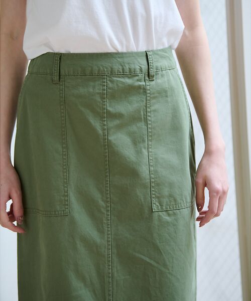 Rouge vif la cle / ルージュ・ヴィフ ラクレ ロング・マキシ丈スカート | 【MICA&DEAL/マイカアンドディール】ミリタリースカート / スリット / | 詳細15