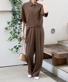 現行販売品　Rouge vif la cle　Vネックオールインワン Dickies×Rouge vif la cle】別注オールインワン｜OUTLET