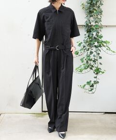現行販売品　Rouge vif la cle　Vネックオールインワン セール】 【一部店舗限定】前後2WAYジョーゼットオールインワン