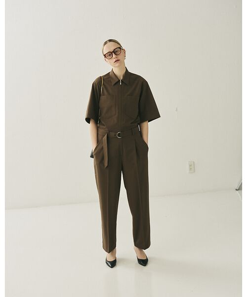 Rouge vif la cle / ルージュ・ヴィフ ラクレ サロペット・オールインワン | 半袖オールインワン | 詳細5