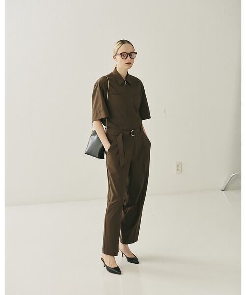 Rouge vif la cle / ルージュ・ヴィフ ラクレ サロペット・オールインワン | 半袖オールインワン | 詳細6