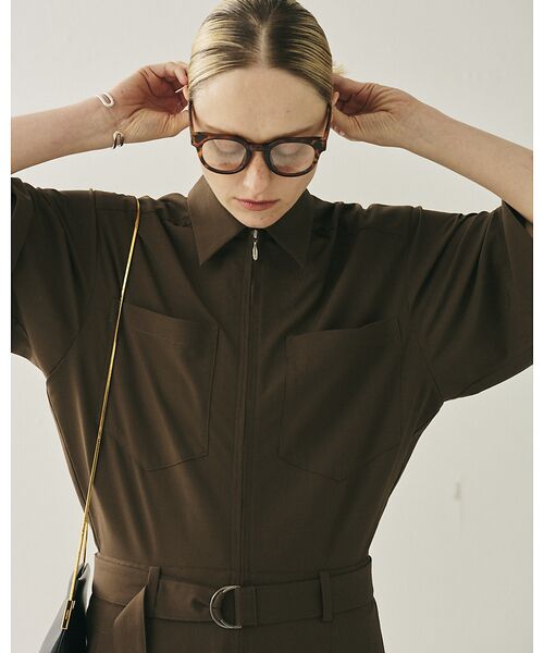 Rouge vif la cle / ルージュ・ヴィフ ラクレ サロペット・オールインワン | 半袖オールインワン | 詳細8