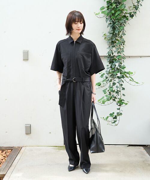 Rouge vif la cle / ルージュ・ヴィフ ラクレ サロペット・オールインワン | 半袖オールインワン | 詳細12