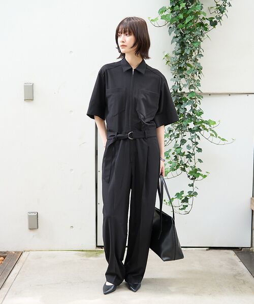 Rouge vif la cle / ルージュ・ヴィフ ラクレ サロペット・オールインワン | 半袖オールインワン | 詳細13