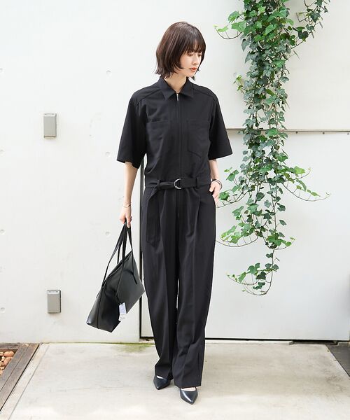 Rouge vif la cle / ルージュ・ヴィフ ラクレ サロペット・オールインワン | 半袖オールインワン | 詳細15