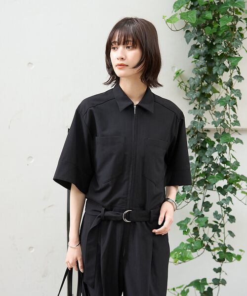 Rouge vif la cle / ルージュ・ヴィフ ラクレ サロペット・オールインワン | 半袖オールインワン | 詳細17