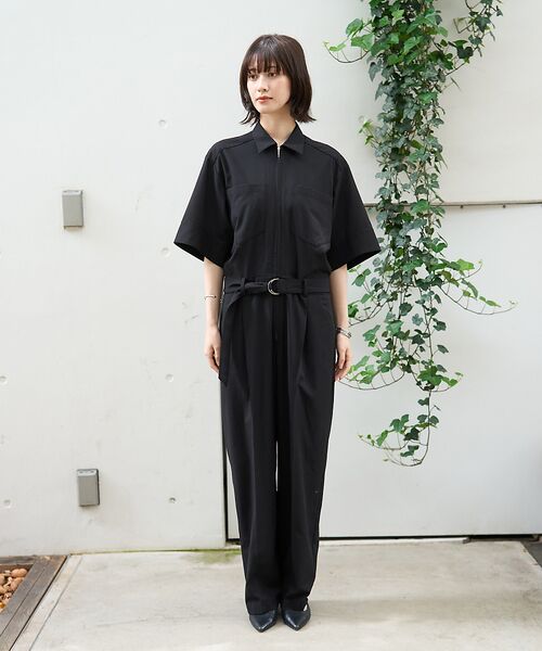 Rouge vif la cle / ルージュ・ヴィフ ラクレ サロペット・オールインワン | 半袖オールインワン | 詳細20