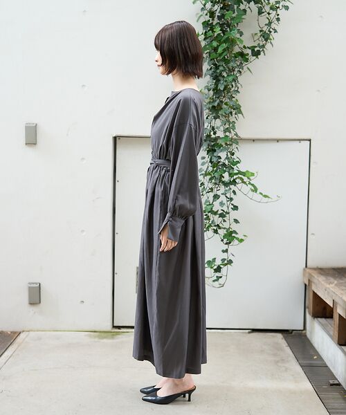 Rouge vif la cle / ルージュ・ヴィフ ラクレ ワンピース | ヴィンテージキュプラウエストマークワンピース | 詳細10