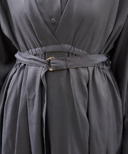 Rouge vif la cle / ルージュ・ヴィフ ラクレ ワンピース | ヴィンテージキュプラウエストマークワンピース | 詳細14