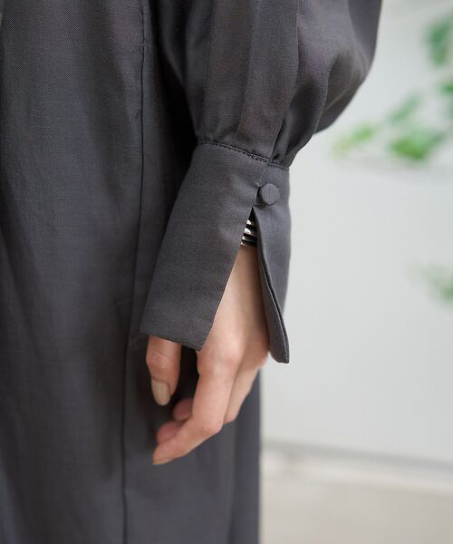 Rouge vif la cle / ルージュ・ヴィフ ラクレ ワンピース | ヴィンテージキュプラウエストマークワンピース | 詳細15