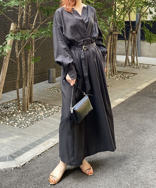 Rouge vif la cle / ルージュ・ヴィフ ラクレ ワンピース | ヴィンテージキュプラウエストマークワンピース | 詳細19