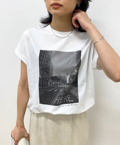 Rouge vif la cle / ルージュ・ヴィフ ラクレ Tシャツ | 【MICA&DEAL /マイカアンドディール】 cityフォトプリントTシャツ
