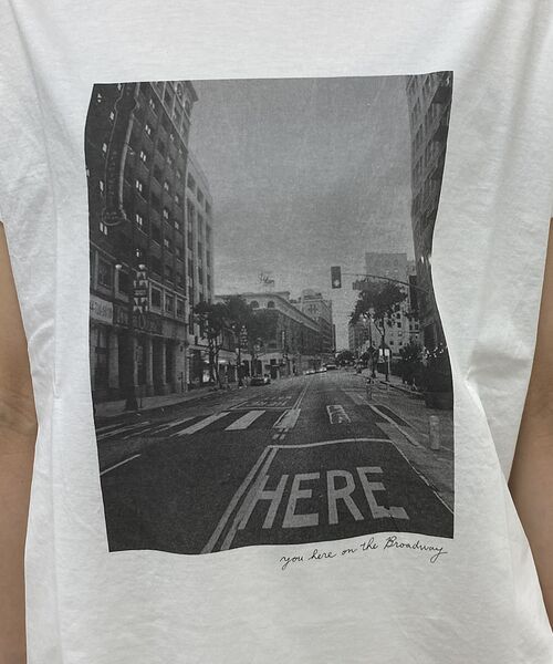 Rouge vif la cle / ルージュ・ヴィフ ラクレ Tシャツ | 【MICA&DEAL /マイカアンドディール】 cityフォトプリントTシャツ | 詳細10