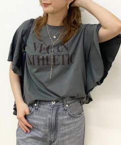 Rouge vif la cle / ルージュ・ヴィフ ラクレ Tシャツ | 【MICA＆DEAL/マイカ＆ディール】VEGAN ATHLETIC ロゴフリル