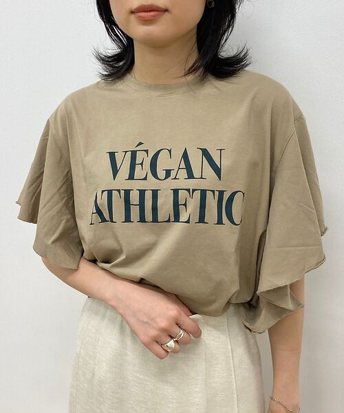 Rouge vif la cle / ルージュ・ヴィフ ラクレ Tシャツ | 【MICA＆DEAL/マイカ＆ディール】VEGAN ATHLETIC ロゴフリル | 詳細7