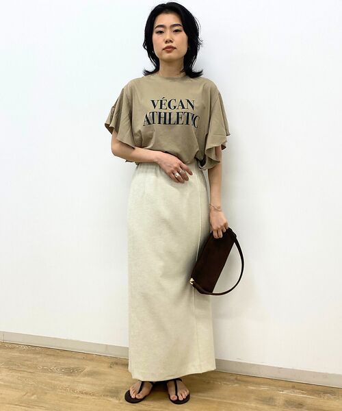 Rouge vif la cle / ルージュ・ヴィフ ラクレ Tシャツ | 【MICA＆DEAL/マイカ＆ディール】VEGAN ATHLETIC ロゴフリル | 詳細9