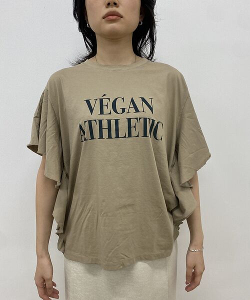 Rouge vif la cle / ルージュ・ヴィフ ラクレ Tシャツ | 【MICA＆DEAL/マイカ＆ディール】VEGAN ATHLETIC ロゴフリル | 詳細11