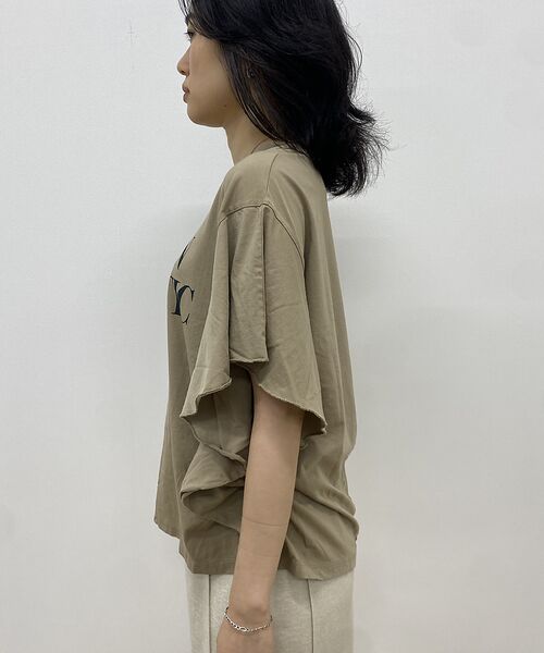 Rouge vif la cle / ルージュ・ヴィフ ラクレ Tシャツ | 【MICA＆DEAL/マイカ＆ディール】VEGAN ATHLETIC ロゴフリル | 詳細12