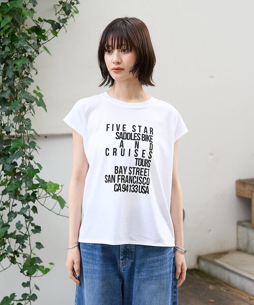 Rouge vif la cle / ルージュ・ヴィフ ラクレ Tシャツ | 【TICCA/ティッカ】FIVE STAR フレンチTシャツ | 詳細11