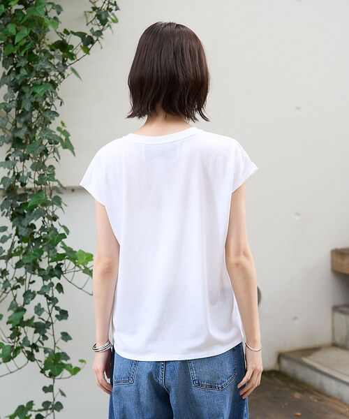 Rouge vif la cle / ルージュ・ヴィフ ラクレ Tシャツ | 【TICCA/ティッカ】FIVE STAR フレンチTシャツ | 詳細13