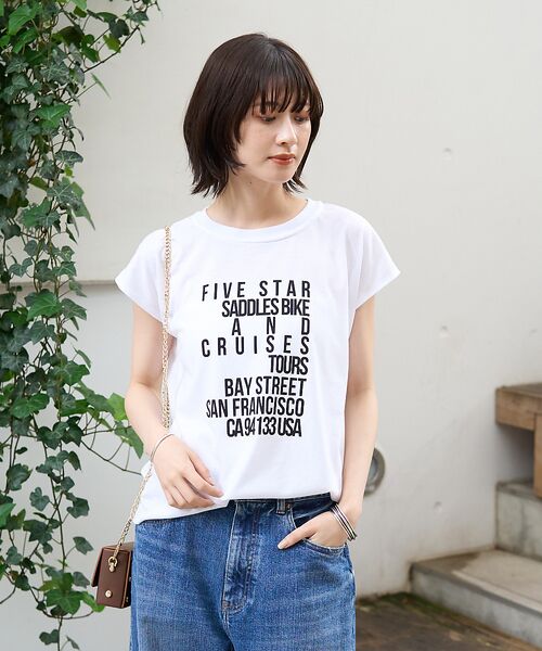 Rouge vif la cle / ルージュ・ヴィフ ラクレ Tシャツ | 【TICCA/ティッカ】FIVE STAR フレンチTシャツ | 詳細3