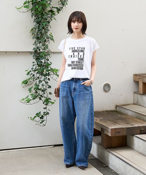 Rouge vif la cle / ルージュ・ヴィフ ラクレ Tシャツ | 【TICCA/ティッカ】FIVE STAR フレンチTシャツ | 詳細8