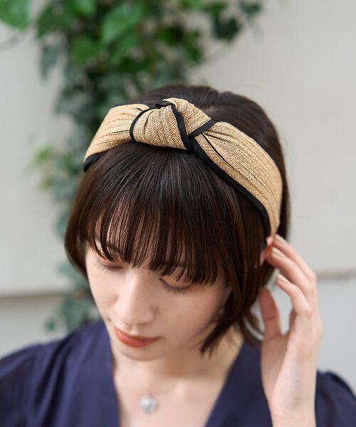 Rouge vif la cle / ルージュ・ヴィフ ラクレ ヘアアクセサリー | 【Jennifer Ouellette/ジェニファー・オーレット】ストローターバ | 詳細1