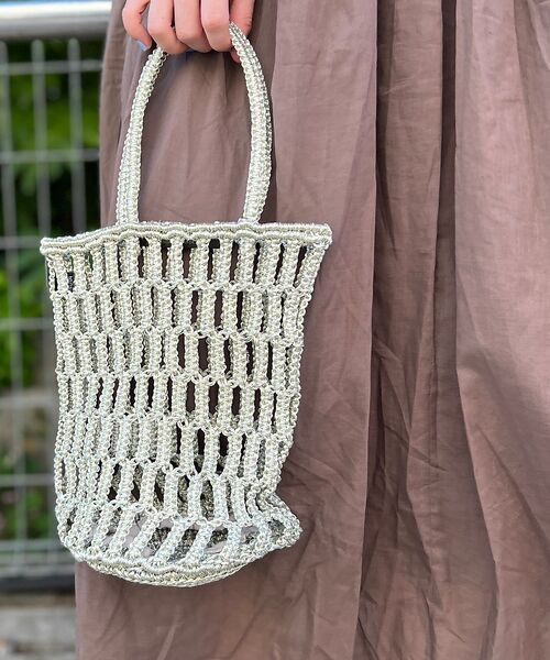 Rouge vif la cle / ルージュ・ヴィフ ラクレ ショルダーバッグ | 【The Bagmati/ザ バグマティ】メタリックネットバッグ | 詳細3