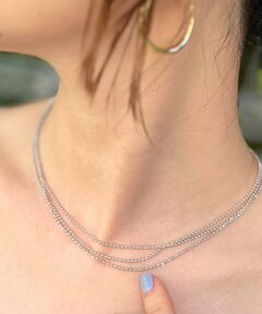 Rouge vif la cle / ルージュ・ヴィフ ラクレ ネックレス・ペンダント・チョーカー | 【MARIHA/マリハ】Silent RainNLスターライト3連 ネックレス