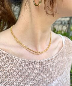 Rouge vif la cle / ルージュ・ヴィフ ラクレ ネックレス・ペンダント・チョーカー | 【MARIHA/マリハ】Silent RainNLスターライト3連 ネックレス