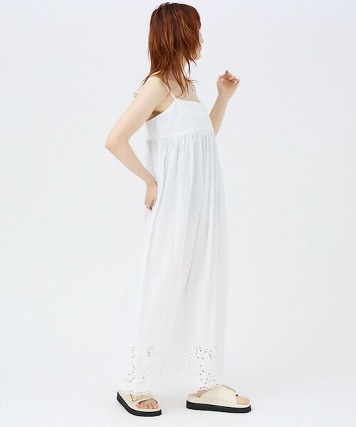 Rouge vif la cle / ルージュ・ヴィフ ラクレ ワンピース | 【PROTAGONISTA/プロタゴニスタ】カットワークキャミワンピース | 詳細2