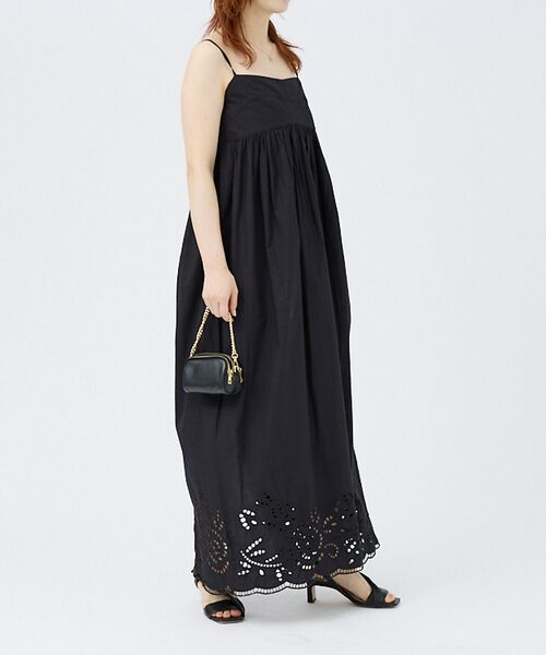 Rouge vif la cle / ルージュ・ヴィフ ラクレ ワンピース | 【PROTAGONISTA/プロタゴニスタ】カットワークキャミワンピース | 詳細9