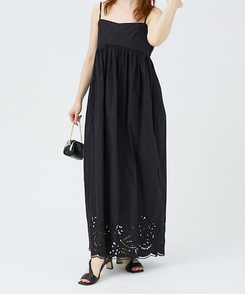 Rouge vif la cle / ルージュ・ヴィフ ラクレ ワンピース | 【PROTAGONISTA/プロタゴニスタ】カットワークキャミワンピース | 詳細10