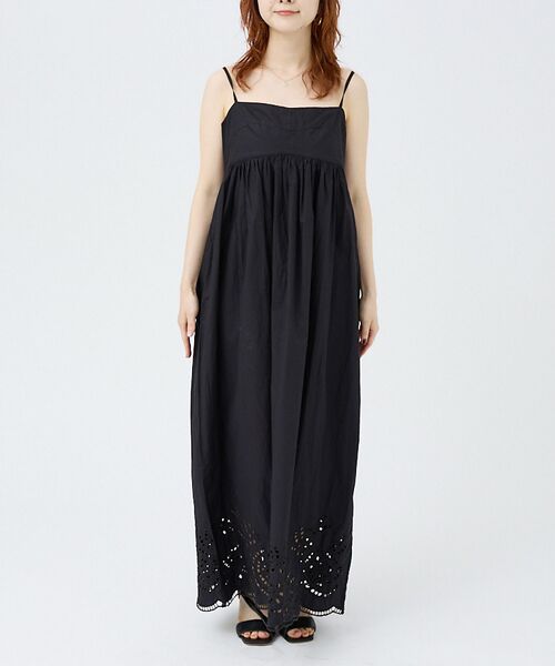 Rouge vif la cle / ルージュ・ヴィフ ラクレ ワンピース | 【PROTAGONISTA/プロタゴニスタ】カットワークキャミワンピース | 詳細12