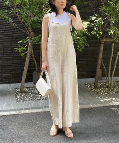 Rouge vif la cle / ルージュ・ヴィフ ラクレ サロペット・オールインワン | 【TICCA/ティッカ】リネンキャミソールコンビネゾン