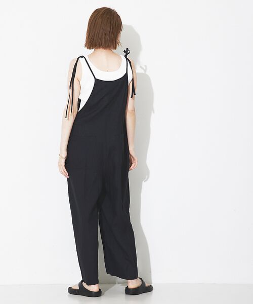 Rouge vif la cle / ルージュ・ヴィフ ラクレ サロペット・オールインワン | 【TICCA/ティッカ】リネンキャミソールコンビネゾン | 詳細18