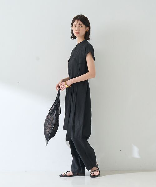 TICCA（ティッカ）の「【TICCA/ティッカ】リネンサロペット