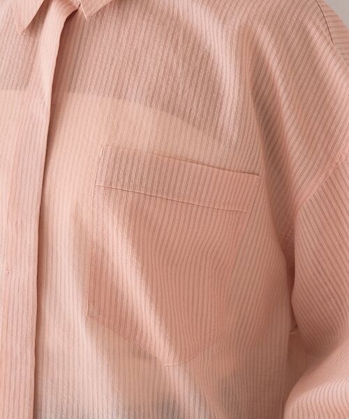 Rouge vif la cle / ルージュ・ヴィフ ラクレ シャツ・ブラウス | 【新色登場！】バックツイストピンストシャツ | 詳細17