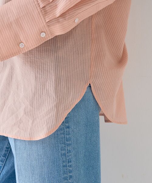 Rouge vif la cle / ルージュ・ヴィフ ラクレ シャツ・ブラウス | 【新色登場！】バックツイストピンストシャツ | 詳細19