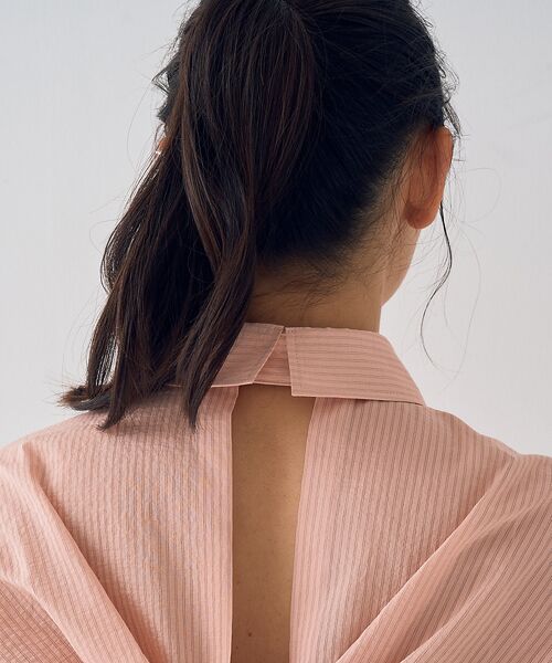 Rouge vif la cle / ルージュ・ヴィフ ラクレ シャツ・ブラウス | 【新色登場！】バックツイストピンストシャツ | 詳細20