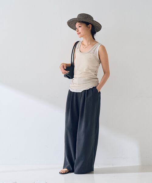 Rouge vif la cle / ルージュ・ヴィフ ラクレ キャミソール・チューブトップ | 【2枚セット】レイヤードカットタンクトップ | 詳細8