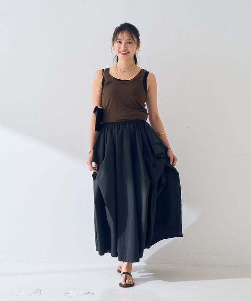 Rouge vif la cle / ルージュ・ヴィフ ラクレ キャミソール・チューブトップ | 【2枚セット】レイヤードカットタンクトップ | 詳細25