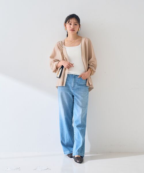 Rouge vif la cle / ルージュ・ヴィフ ラクレ シャツ・ブラウス | はおりシアーシャツジャケット | 詳細4